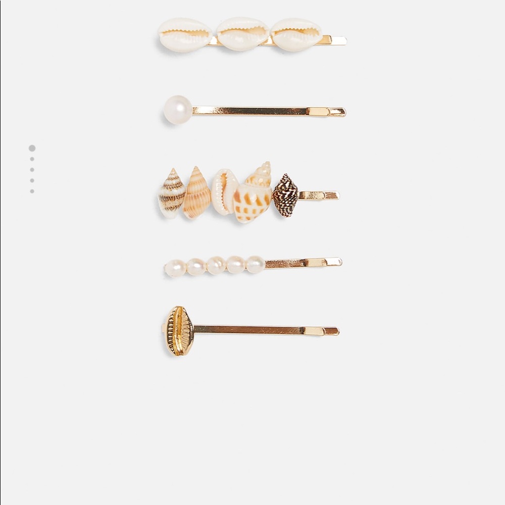 NWT ZARA  SOLDOUT SEASHELL HAIR CLIP